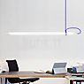 Ingo Maurer Tubular, lámpara de suspensión LED azul/blanco - ejemplo de uso previsto