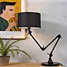 It's about RoMi Amsterdam Table Lamp shade fabric - black , Warehouse sale, as new, original packaging application picture