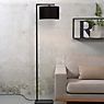 It's about RoMi Boston Floor Lamp black - shade 20 cm application picture