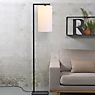 It's about RoMi Boston Floor Lamp linen bright - shade 45 cm application picture