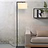 It's about RoMi Boston Floor Lamp white - shade 20 cm application picture