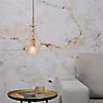 It's about RoMi Brussels Hanglamp transparant/goud - ø14 cm productafbeelding