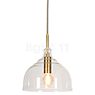 It's about RoMi Brussels Hanglamp transparant/goud - ø20 cm