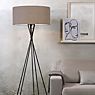 It's about RoMi Lima Floor Lamp linen dark application picture