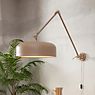 It's about RoMi Marseille Wall Light with articulated arm sand application picture