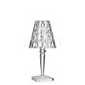 Kartell Big Battery Lampe rechargeable LED cristal clair