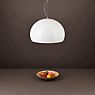 Kartell FL/Y Hanglamp wit glanzend