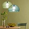 Kartell FL/Y Pendant Light sage green , Warehouse sale, as new, original packaging application picture