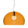 Kartell FL/Y, lámpara de suspensión naranja