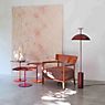 Kartell Geen-A Floor Lamp brick red application picture