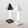 Kartell Goodnight Battery Light LED titanium polished - with lampshade application picture