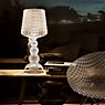 Kartell Kabuki Mini Lampada da tavolo LED cristallo traslucido chiaro - immagine di applicazione