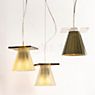 Kartell Light-Air Hanglamp amber met reliëf patroon