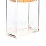 Kartell Light-Air Lampada da tavolo nero/vetro traslucido chiaro con motivo in rilievo