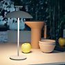 Kartell Mini Geen-A Tafellamp LED baksteenrood productafbeelding