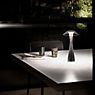 Kartell Space Table Lamp Outdoor LED chrome application picture