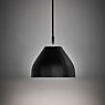 Le Klint Facet, lámpara de suspensión negro - ø24 cm