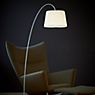 Le Klint Snowdrop Floor Lamp paper diffuser, white application picture
