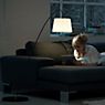 Le Klint Snowdrop Standerlampe Papir-skærm, hvid ansøgning billede