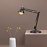 Light Point Archi Lampe de table noir/doré - ø10 cm - avec pied - produit en situation