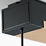 Light Point Inlay Linear, lámpara de suspensión LED negro/dorado - 190 cm