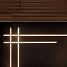 Light Point Stripe Lampada da soffitto/parete LED bianco - 150 cm - immagine di applicazione