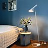 Louis Poulsen AJ Floor Lamp polished stainless steel application picture
