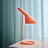 Louis Poulsen AJ Mini Table Lamp orange application picture