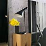 Louis Poulsen AJ Table Lamp polished stainless steel application picture