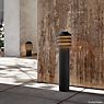 Louis Poulsen Bysted Garden Bollard Light LED black - with ground spike - with plug - 3,000 K , discontinued product application picture