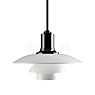 Louis Poulsen PH 2/1 Hanglamp chroom zwart