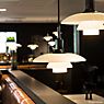 Louis Poulsen PH 3/2 Pendant Light black application picture