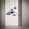 Louis Poulsen PH 5 Hanglamp blauw/roze/perzik productafbeelding