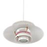 Louis Poulsen PH 5 Mini red - Even when standing directly underneath the pendant, the light emitted does not glare at all.