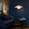 Louis Poulsen PH 80 Floor Lamp black/white with dimmer , discontinued product application picture