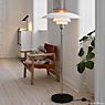 Louis Poulsen PH 80 Floor Lamp black/white with dimmer , discontinued product application picture