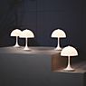 Louis Poulsen Panthella Portable Trådløs Lampe LED akryl - opal hvid - 16 cm