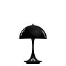 Louis Poulsen Panthella, portable lámpara recargable LED metal - negro - 16 cm