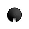 Luceplan Berenice Applique réflecteur blanc/corps noir - bras 45 cm