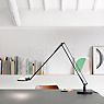 Luceplan Berenice Table Lamp reflector green/body aluminium - with base - arm 45 cm application picture