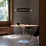 Luceplan Compendium Circle Hanglamp LED zwart - 72 cm productafbeelding