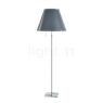 Luceplan Costanza Floor Lamp shade concrete grey/frame aluminium - telescope - with switch - ø40 cm
