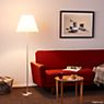 Luceplan Costanza Floor Lamp shade petrol/frame brass - telescope - with dimmer - ø40 cm application picture