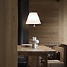 Luceplan Costanza Pendant Light shade petrol blue - ø40 cm - pull rope application picture