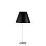 Luceplan Costanza Table Lamp shade liquorice black/frame aluminium - fixed - with switch