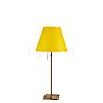 Luceplan Costanza Table Lamp shade yellow/frame brass - telescope - with dimmer