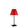 Luceplan Costanzina Lampe de table noir/rouge groseille
