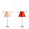 Luceplan Costanzina Table Lamp brass/currant red