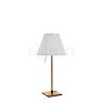 Luceplan Costanzina Table Lamp brass/white