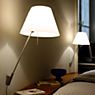Luceplan Costanzina Wall Light black/canary yellow application picture